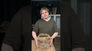 Букет в параллельной технике