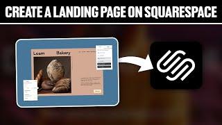 How To Create A Landing Page On Squarespace 2024! (Full Tutorial)