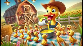 Ducks on the Farm: The Hungry Ducklings | Nursery Rhymes & Kids Song 