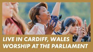 LIVE Cardiff, Wales · Presence Worship on the Streets · PRAYER FOR ISRAEL & THE WORLD · The Senedd