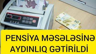 PENSİYA MƏSƏLƏSİNƏ AYDINLIQ GƏTİRİLDİ - PALATADAN AÇIQLAMA