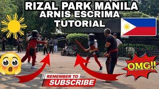 ARNIS ESCRIMA TRAINING || STIX ARNIS