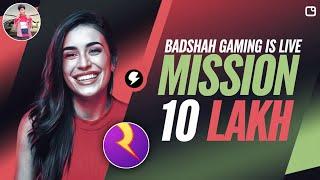 Live ️ Mission 10  lakh ️ Badshah gaming  #rush #rushapp #ruahludo #ruahludolive #rushbyhike