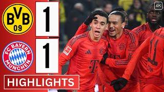 Borussia Dortmund vs Bayern Munchen (1-1) Extended Highlights & All Goals | Bundesliga 2024 HD