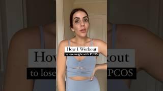 How I workout to lose weight with #pcos !