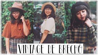 3 LOOKS DE BRECHÓ