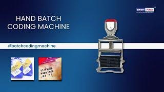 Hand Batch Coding Machine Contact- 9109108483