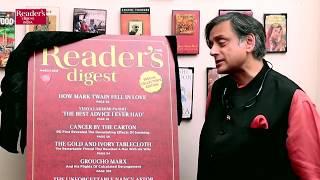 Dr. Tharoor's Long Association with Reader's Digest