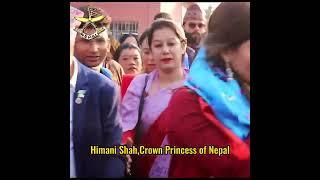 Himani Shah,Crown Princess of Nepal