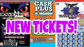 NEW MD LOTTERY SCRATCH OFF TICKETS AUGUST 2024 RELEASE #scratchers #lottery ##scratchofftickets