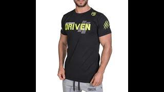 FITNESS & BODYBUILDING DRIVEN PERFORMANCE T SHIRT FOR MEN