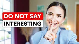 Stop saying "INTERESTING" | Use these alternatives to SOUND LIKE A NATIVE - - Marina Mogilko