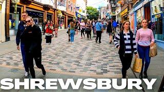 A walk through SHREWSBURY - England - Town Centre