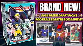 *SICK ROOKIE AUTO PULL! 2024 PRIZM DRAFT FOOTBALL BLASTER BOX REVIEW!