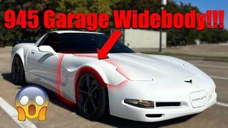 My C5 Corvette Gets a NEW Look!!! - 945 Garage Front Widebody Fenders