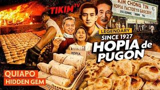 HOPIA de PUGON  QUIAPO STREET FOOD Since 1927 | KIM CHONG TIN Hopia Factory Story | TIKIM TV