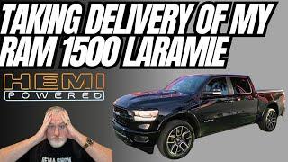 Taking Delivery Of My Ram 1500 Laramie