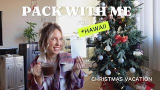 PACK WITH me for HAWAII Christmas Holiday - ️  Top Travel Packing Hacks