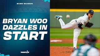 Red Sox vs. Mariners Highlights: Bryan Woo Pitches a GEM 