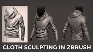 Cloth Sculpting in ZBrush Tutorial Introduction