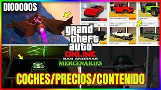 NUEVO DLC "San Andreas Mercenaries" TODO LO NUEVO! COCHES/PRECIOS/CONTENIDO y MUCHO MÁS GTA5 Online