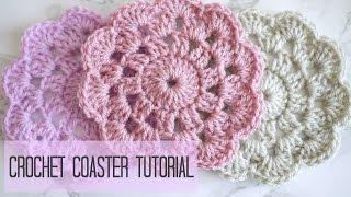 CROCHET: how to crochet a coaster | Bella Coco