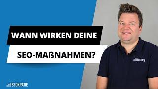 Dauer SEO: Wann und wie schnell siehst Du Resultate