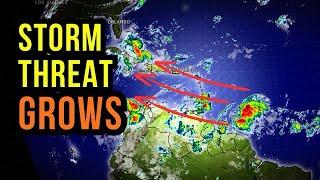 Storm Threat Increases for the Caribbean...