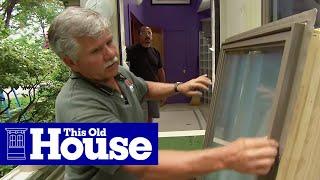 How to Replace a Door With a Window | This Old House