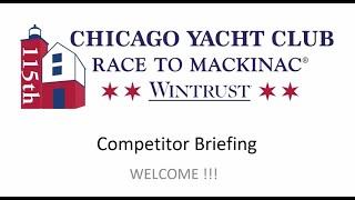 115th Chicago Yacht Club Race to Mackinac Presented by Wintrust - Racing Division Skippers Meeting