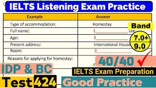 IELTS Listening Practice Test 2024 with Answers [Real Exam - 424 ]