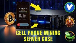 Cell Phone Mining Server Case // Finished!! \\ How to monitor Mining Phones