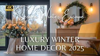 Modern Luxury Home Designs 2025: Winter Decor Ideas, Natural Textures & Affordable Elegance