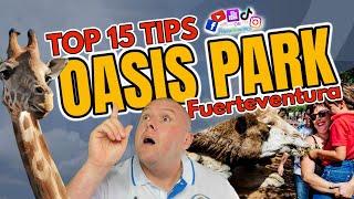 TOP 15 tips for a stress free day at Oasis Park Fuerteventura - Oasis Wildlife Fuerteventura day out