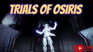 LIVE | TRIALS OF OSIRIS SUMMONER GOD ROLL FARM | 2054 FLAWLESS POV