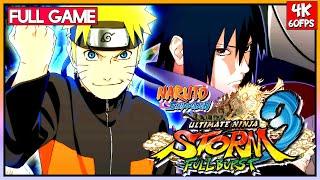 NARUTO SHIPPUDEN ULTIMATE NINJA STORM 3 FULL BURST【FULL GAME】 Walkthrough  | 4K60FPS | No Commentary