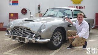 Driving JAMES BOND'S Aston Martin DB5 with all the WORKING GADGETS!