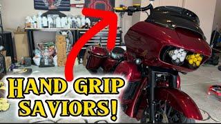 Oberon Levers ! Install and review. Great for Arthritis or painful hands. #diy #harley #bagger #RGS