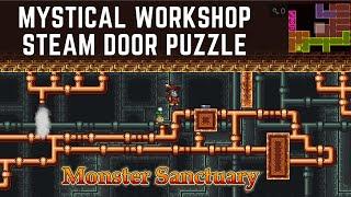 Monster Sanctuary - Mystical Workshop - Steam Door Puzzle Solution - Full Walkthrough