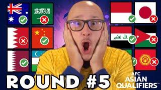 FIFA World Cup Asian Qualifiers - #5 Predictions