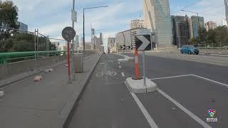 Bicycle Network - La Trobe Street pop-up bike lanes