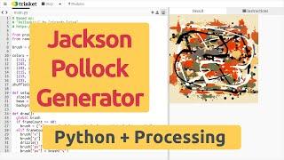 Jackson Pollock generator