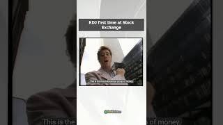 RDJ First Time At Stock Exchange 