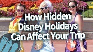 The HIDDEN Disney Calendar: How Disney Events Can Affect YOUR Vacation