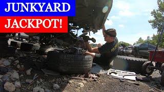 Junkyard SCROUNGING, INCREDIBLE FINDS!!!!