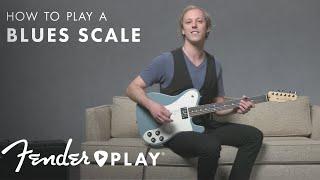 How To Play a Blues Scale | Minor Guitar Scales | Fender Play