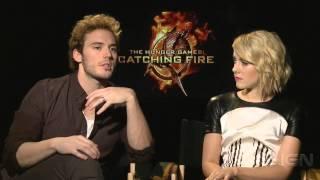 The Hunger Games: Catching Fire - Sam Claflin and Jena Malone Interview