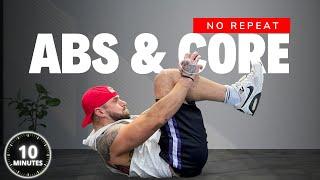 10 Minute Workout | Abs Workout At Home | No Repeat | 1 Dumbbell & Bodyweight