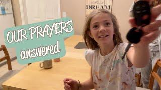 We Prayed and We Received - Journey from Europe & Our New Car!