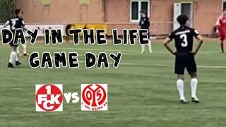 DAY IN THE LIFE OF A YOUTH BUNDESLIGA FOOTBALLER || GAME DAY!! Ep  7